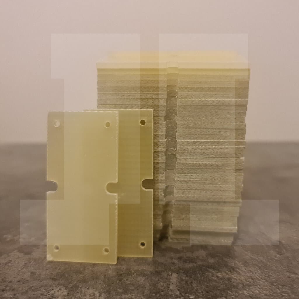 Комплект полимерных деталей